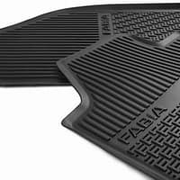 Tappetini in gomma kit 2 pezzi, anteriori Fabia