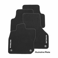 Tappetini in tessuto prestige, kit 4 pezzi Octavia