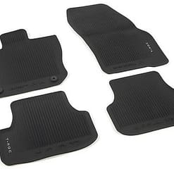 Tappetini per tutte le condizioni atmosferiche, anteriore e posteriore, nero titanio, guida a sinistra