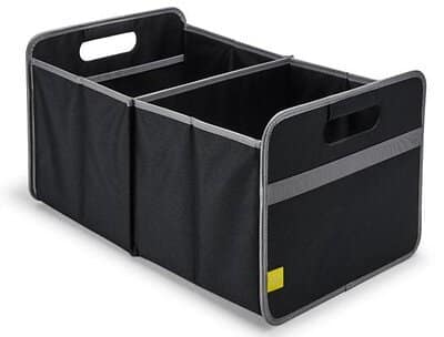 Box pieghevole Antracite/argento metallizzato