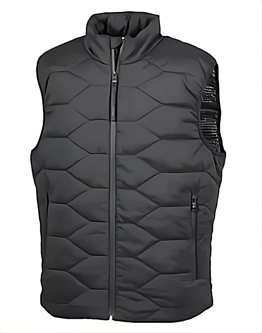 Giubbotto Smanicato a nido d'ape