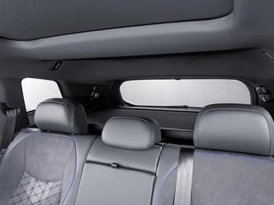 Parasole (kit) finestrini laterali posteriori e lunotto, 3 pezzi