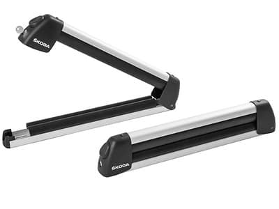 Porta-sci o porta-snowboard con profilo in alluminio Kodiaq