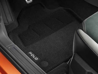 4 Tappeti in Tessuto Polo