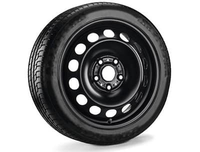 Ruote invernali complete UP 165/70 R14 81T, Semperit Speed-Grip 5 + calotte in plastica