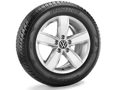 Ruote invernali complete T-ROC 205/60 R16 92H, Bridgestone Blizzak LM-005, Corvara