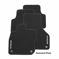 Tappetini in tessuto prestige, kit 4 pezzi Octavia