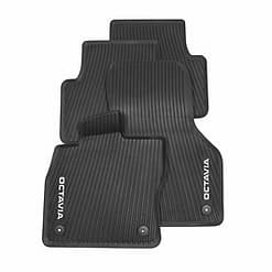 Tappetini in gomma kit 4 pezzi Octavia