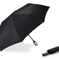 Ombrello nero, collezione Volkswagen