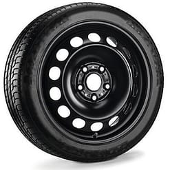 Ruote invernali complete UP 165/70 R14 81T, Semperit Speed-Grip 5 + calotte in plastica