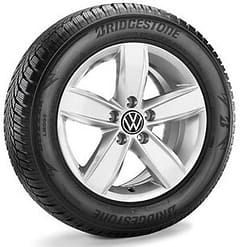 Ruote invernali complete T-ROC 205/60 R16 92H, Bridgestone Blizzak LM-005, Corvara