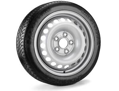 Ruote invernali complete CADDY 205/60 R16 96H XL, Bridgestone Blizzak LM005, acciaio, colori cromati