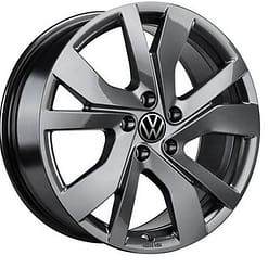 Cerchio in lega 7,5J x 18 ET40, "Rockingham", Adamantium Dark